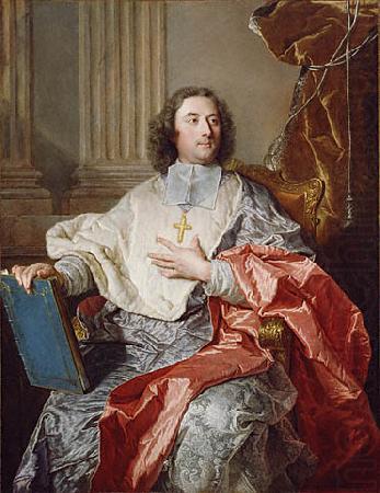 Hyacinthe Rigaud Portrait of Charles de Saint-Albin, Archbishop of Cambrai china oil painting image